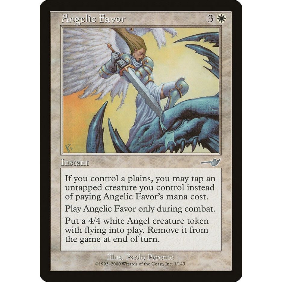 Image for Angelic Favor (1) (NMS) - Magic: The Gathering