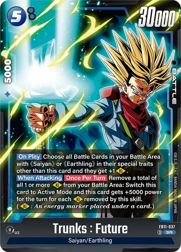 Image for Trunks : Future - FB11-037 (FB11-037) (FB11) - Dragon Ball Super: Fusion World