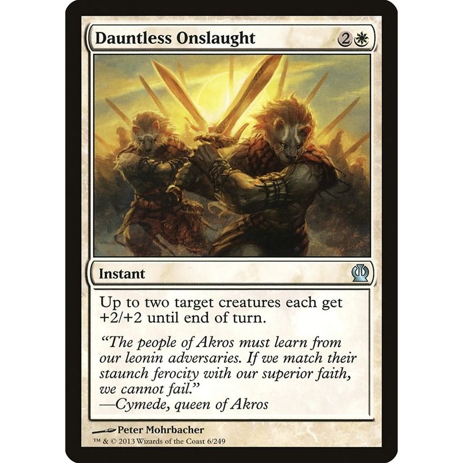 Image for Dauntless Onslaught (6) (THS) - Magic: The Gathering