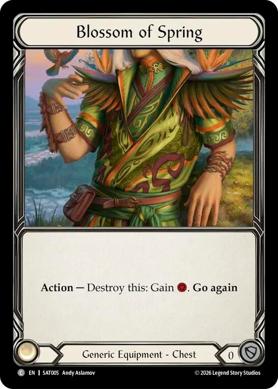 Image for Blossom of Spring (SAT005) (SAT005) (SAT) - Flesh and Blood TCG