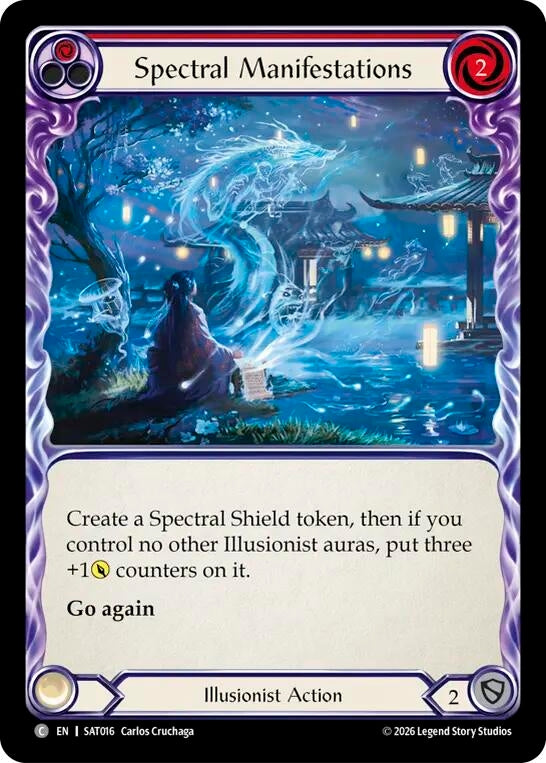 Image for Spectral Manifestations (SAT016) (SAT) - Flesh and Blood TCG