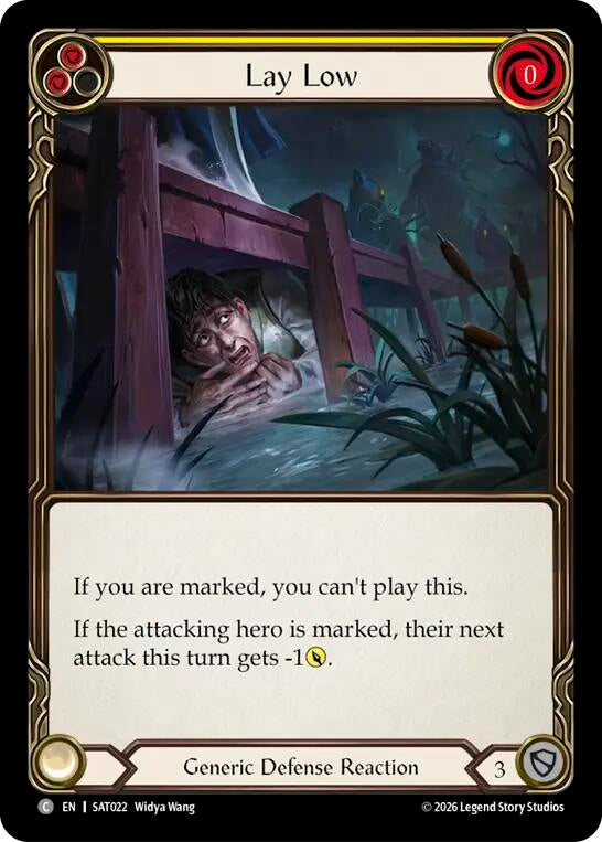 Image for Lay Low (SAT022) (SAT) - Flesh and Blood TCG