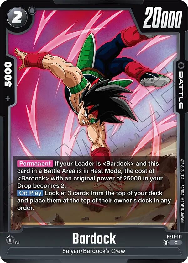 Image for Bardock - FB11-111 (FB11-111) (FB11) - Dragon Ball Super: Fusion World