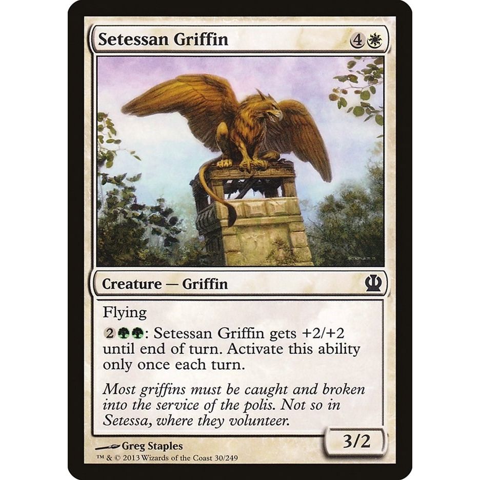 Image for Setessan Griffin (30) (THS) - Magic: The Gathering