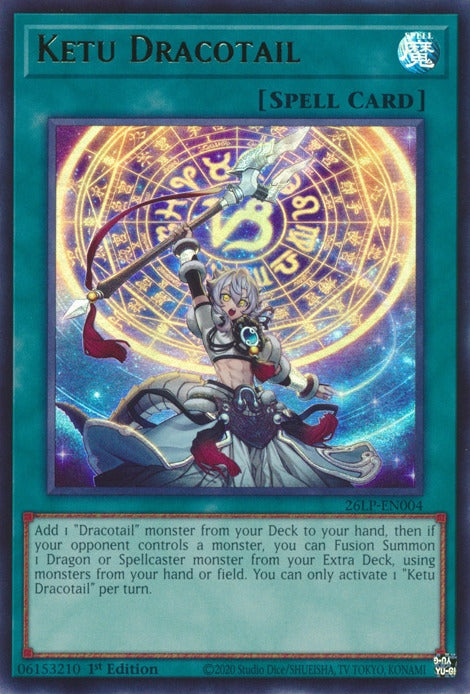 Image for Ketu Dracotail (26LP-EN004) (26LP) - YuGiOh