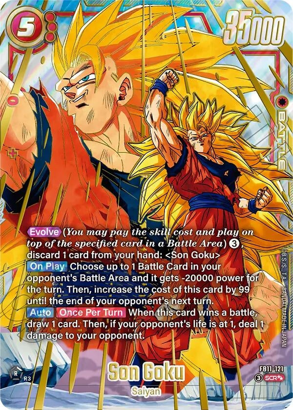 Image for Son Goku - FB11-121 (Super Alternate Art) (FB11-121) (FB11) - Dragon Ball Super: Fusion World
