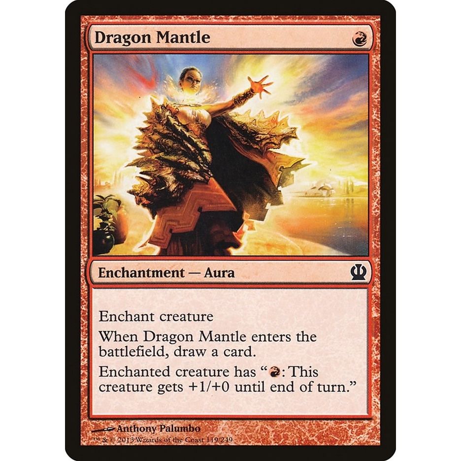 Image for Dragon Mantle (119) (THS) - Magic: The Gathering
