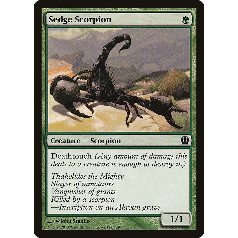 Image for Sedge Scorpion (177) (THS) - Magic: The Gathering