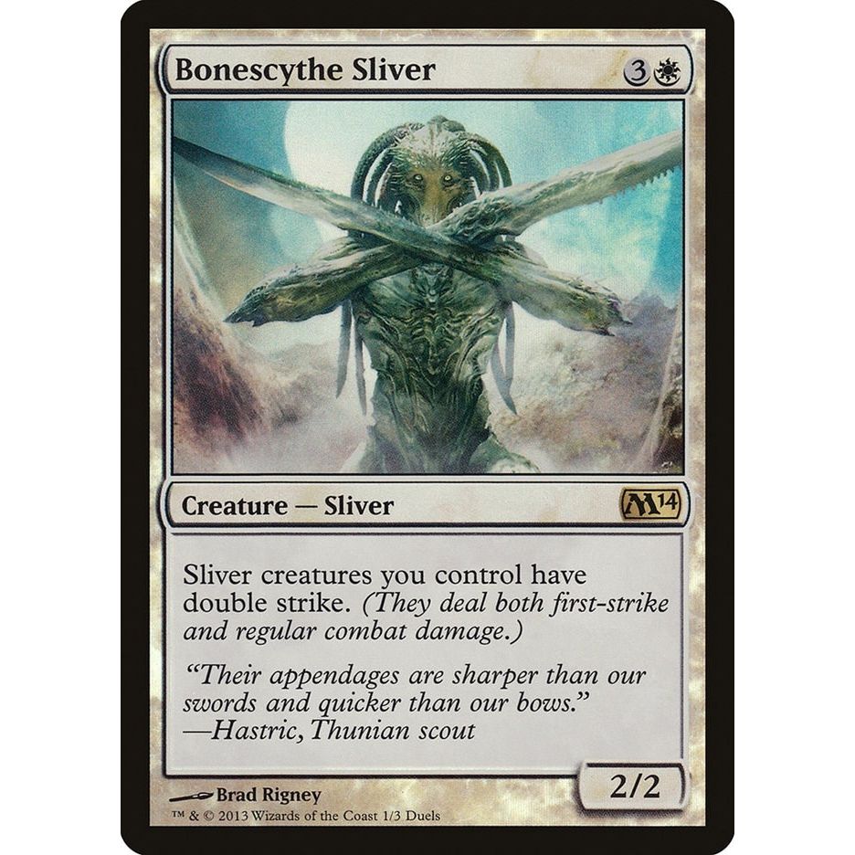 Image for Bonescythe Sliver (1) (MEDIA) - Magic: The Gathering