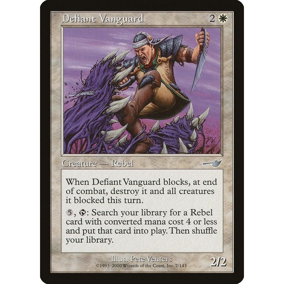 Image for Defiant Vanguard (7) (NMS) - Magic: The Gathering