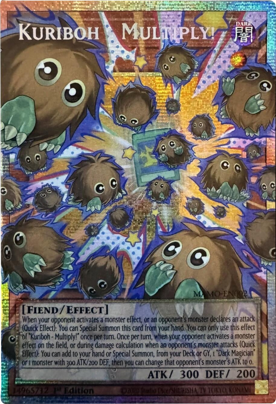 Image for Kuriboh - Multiply! (Starlight Rare) (Extended Art) (MAMO-EN002) (MAMO) - YuGiOh