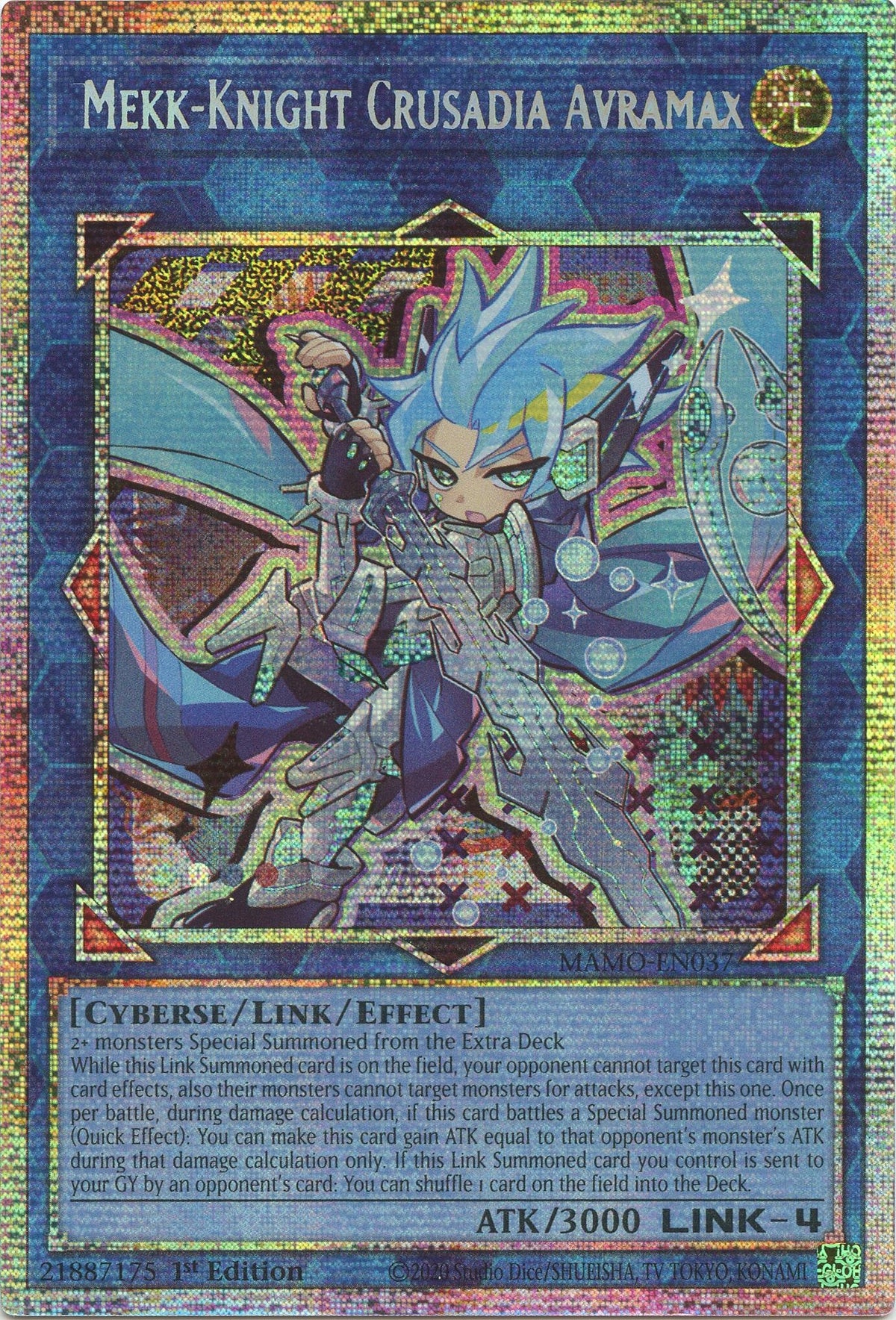 Image for Mekk-Knight Crusadia Avramax (Starlight Rare) (MAMO-EN037) (MAMO) - YuGiOh