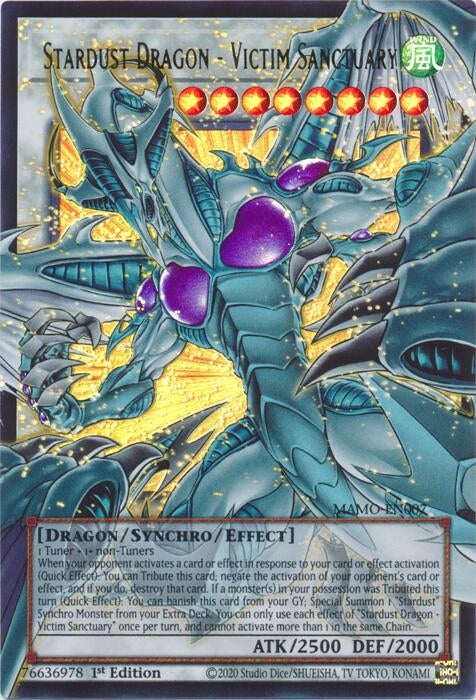 Image for Stardust Dragon - Victim Sanctuary (Extended Art) (MAMO-EN007) (MAMO) - YuGiOh