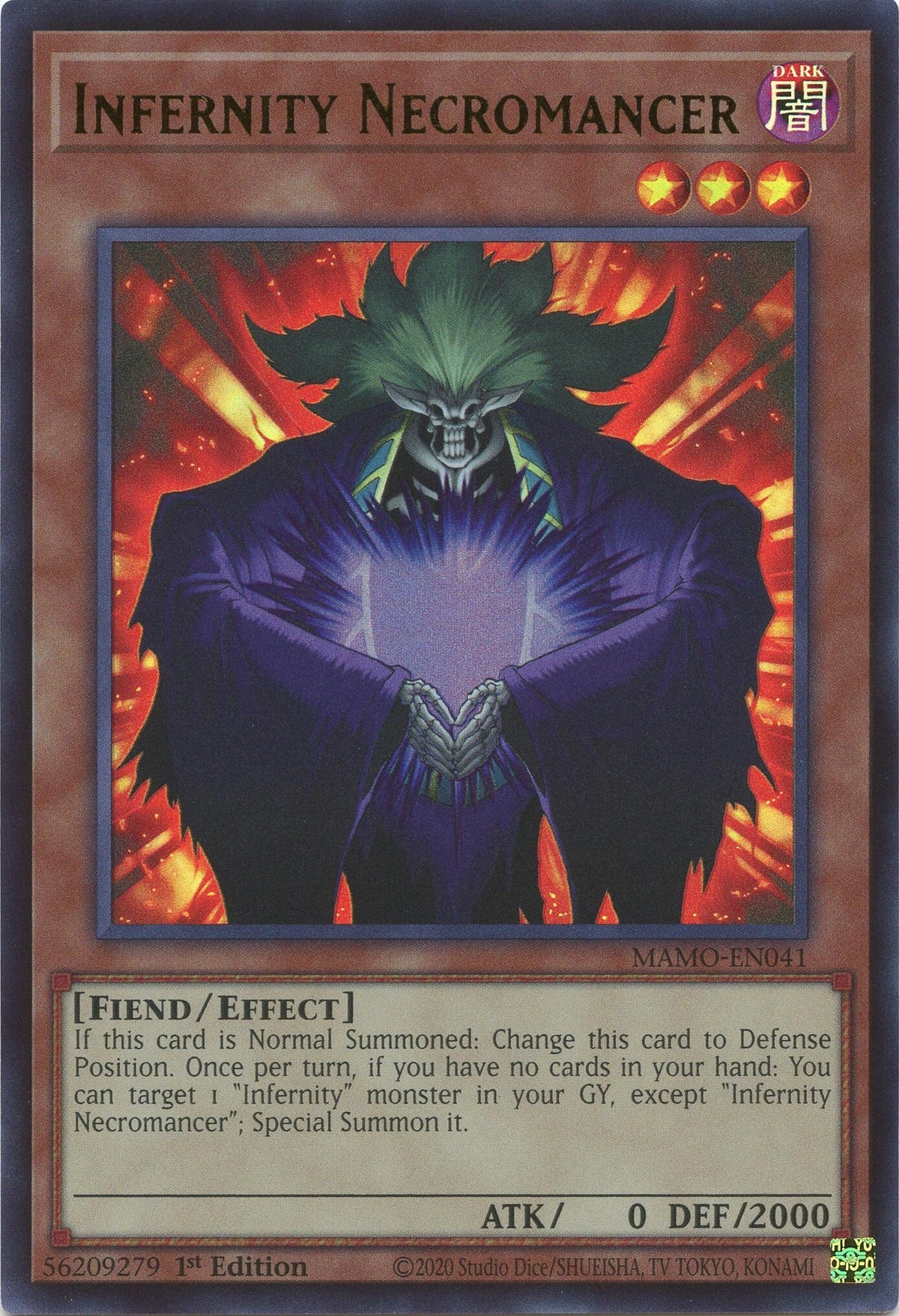 Image for Infernity Necromancer (MAMO-EN041) (MAMO) - YuGiOh