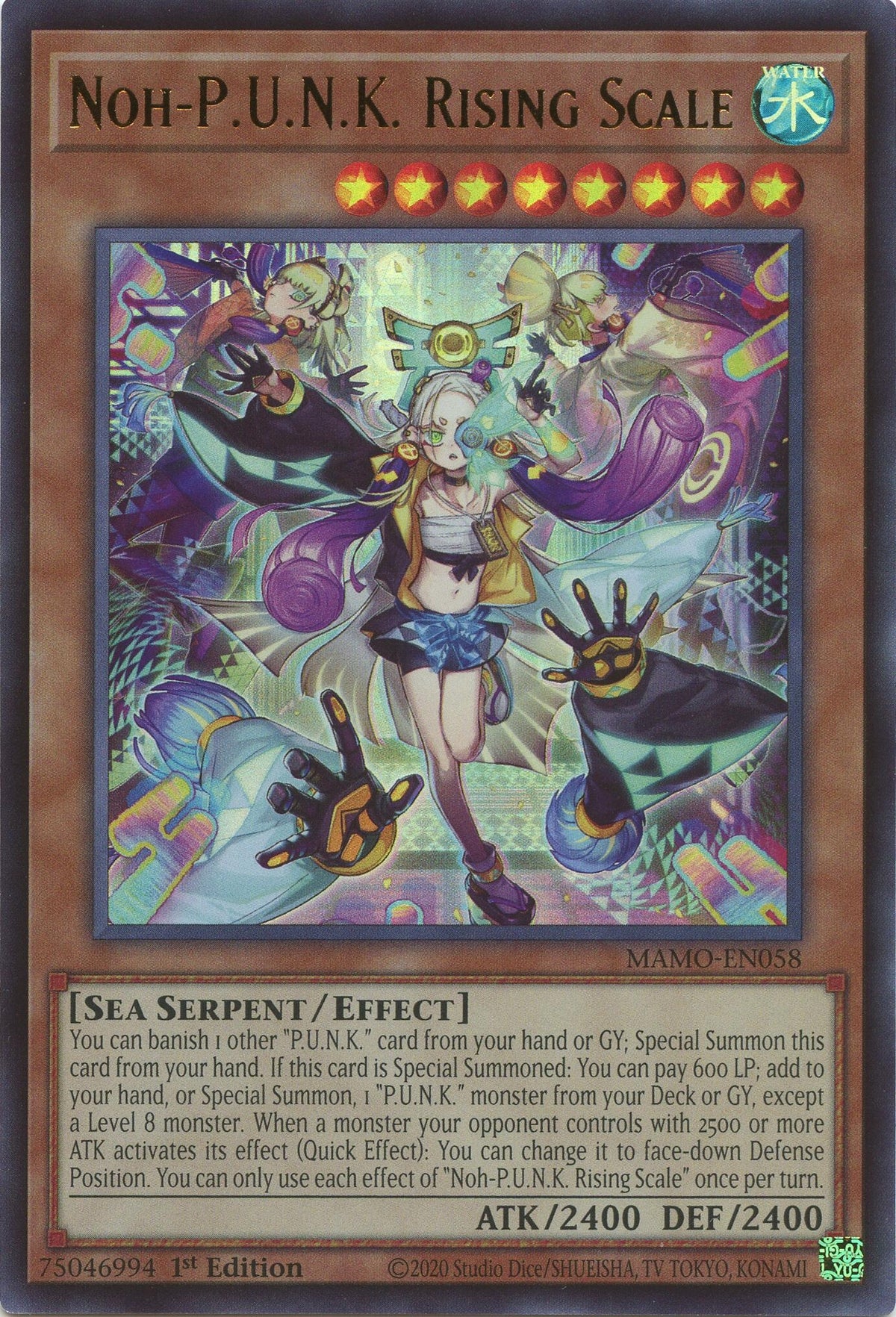 Image for Noh-P.U.N.K. Rising Scale (MAMO-EN058) (MAMO) - YuGiOh