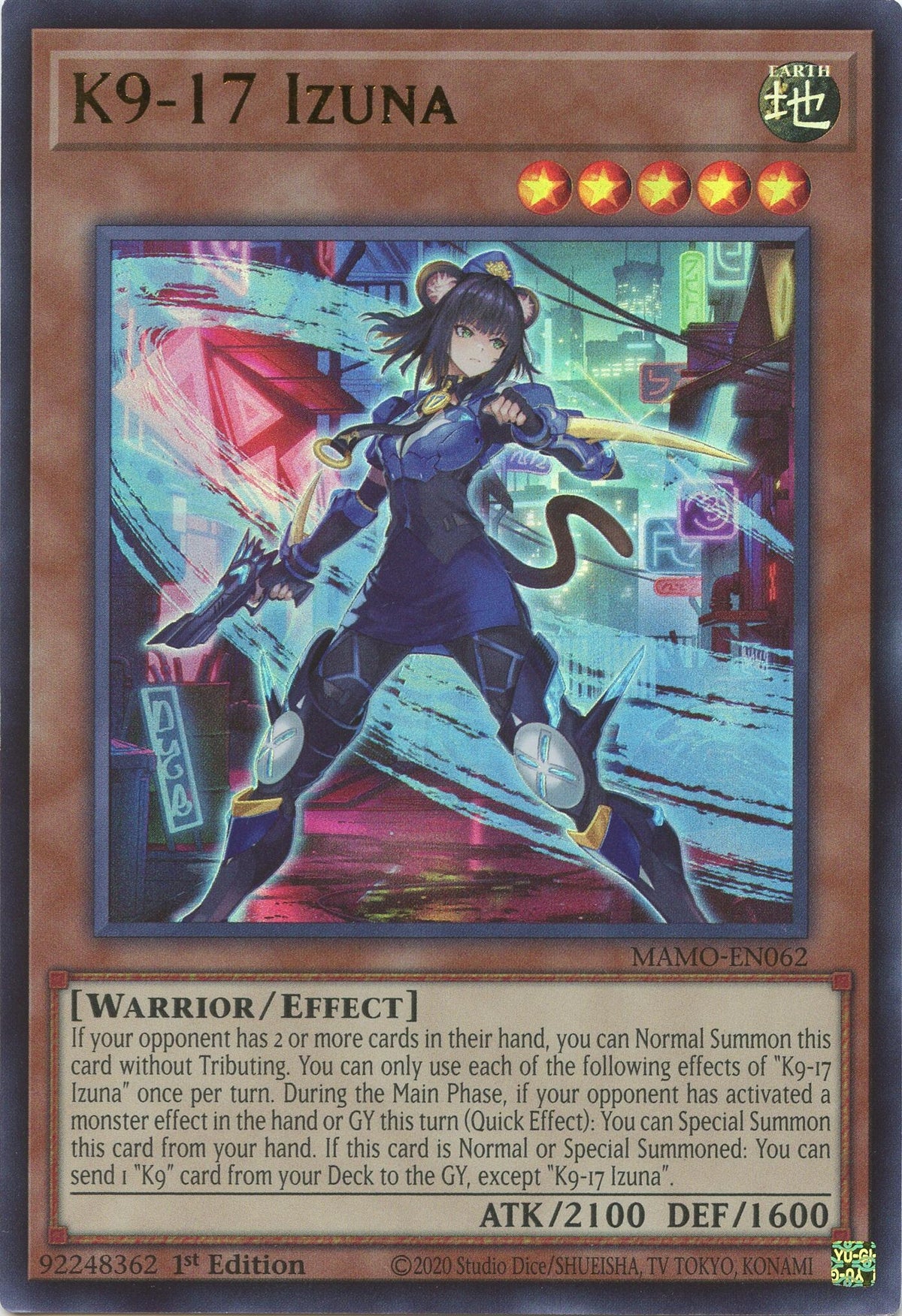 Image for K9-17 Izuna (MAMO-EN062) (MAMO) - YuGiOh