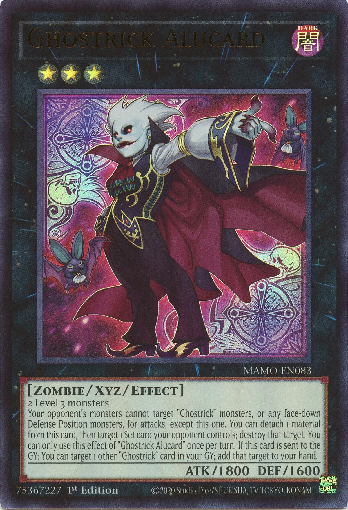 Image for Ghostrick Alucard (MAMO-EN083) (MAMO) - YuGiOh