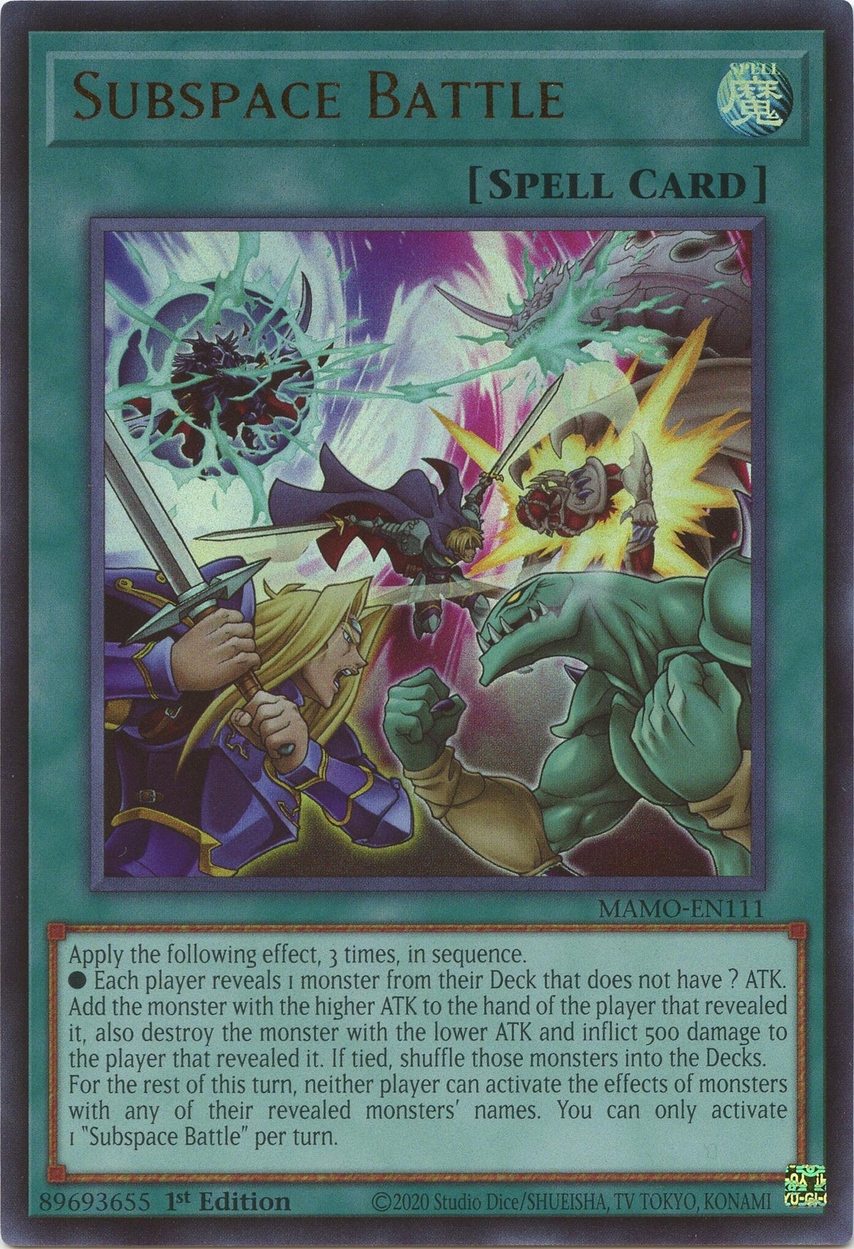 Image for Subspace Battle (MAMO-EN111) (MAMO) - YuGiOh