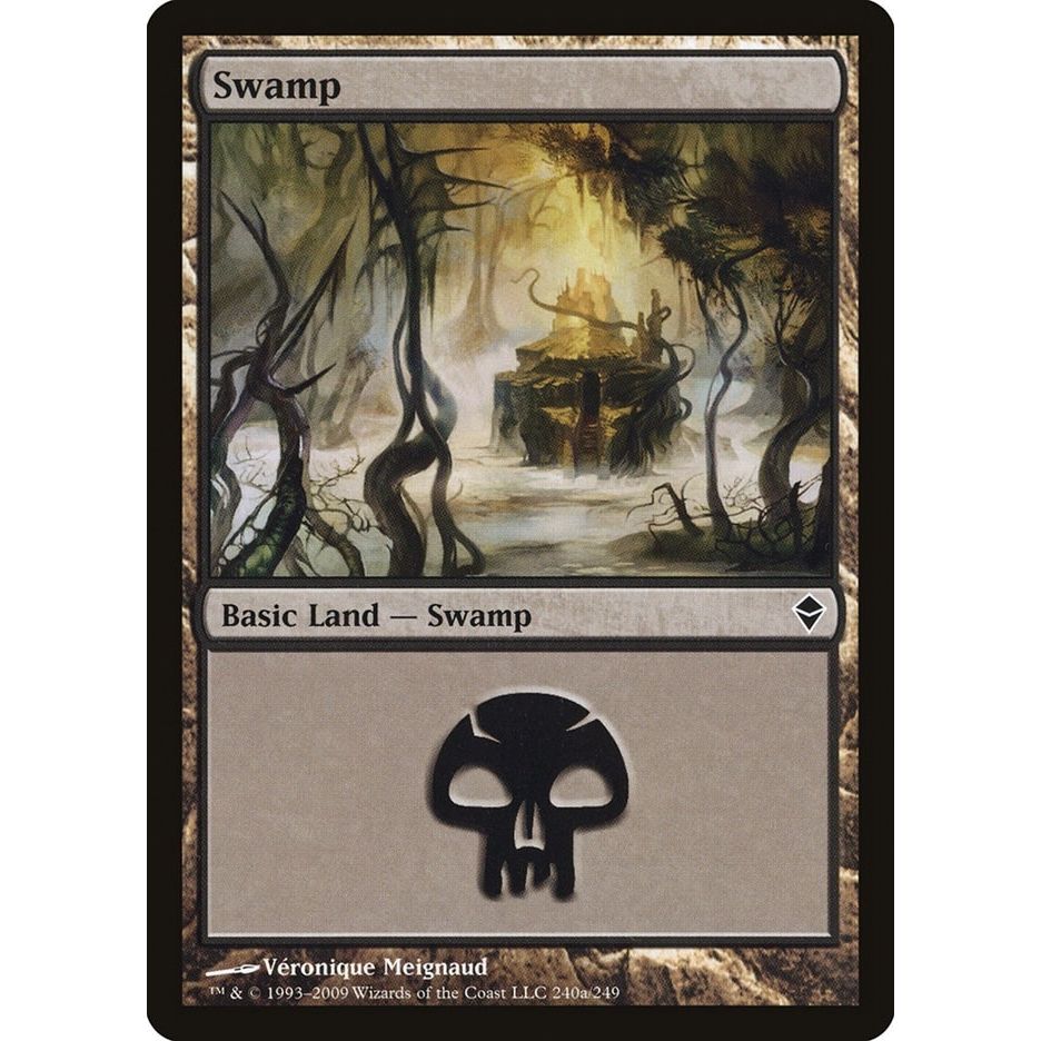 Image for Swamp (240a) (240a) (ZEN) - Magic: The Gathering