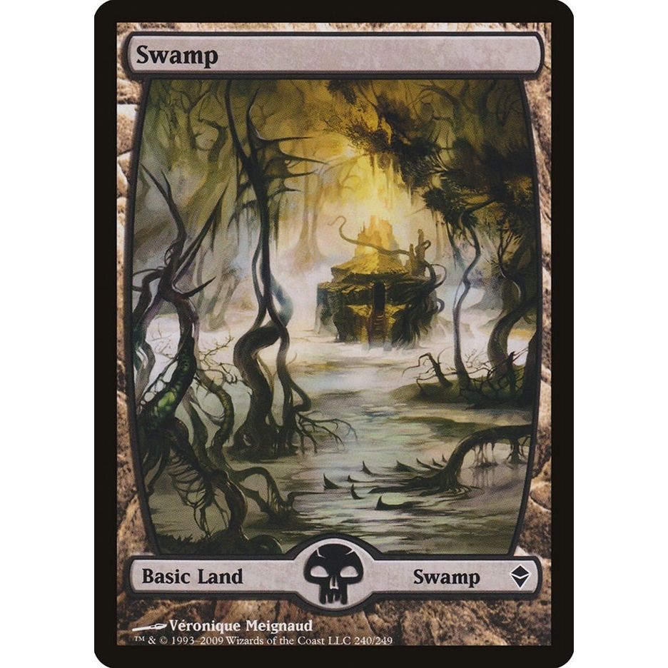 Image for Swamp (240) - Full Art (240) (ZEN) - Magic: The Gathering