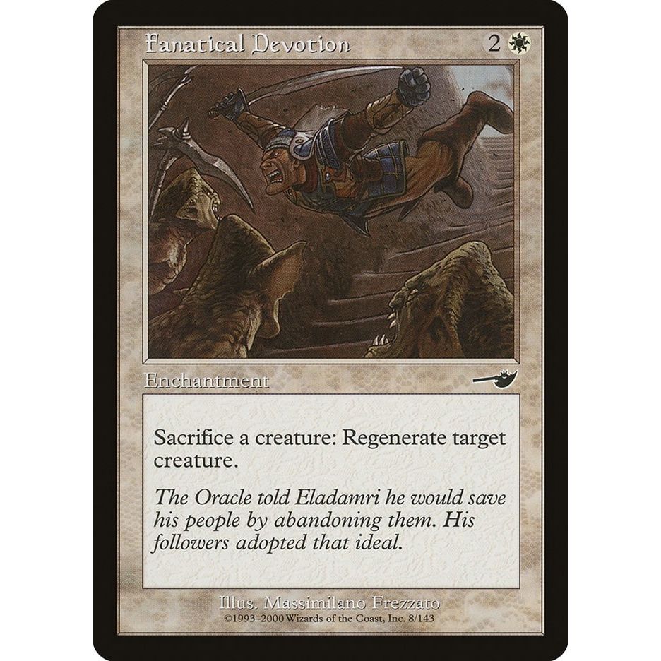 Image for Fanatical Devotion (8) (NMS) - Magic: The Gathering