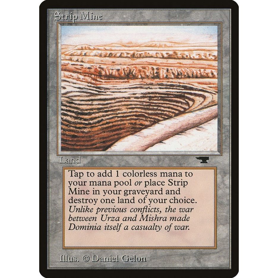 Image for Strip Mine (Even Horizon) (ATQ) - Magic: The Gathering