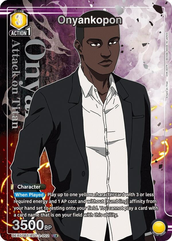 Image for Onyankopon (U*) (UEX07BT/AOT-2-002) (UEX07BT) - Union Arena