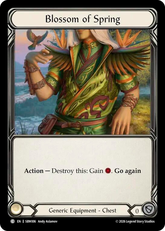 Image for Blossom of Spring (SBW006) (SBW006) (SAT) - Flesh and Blood TCG