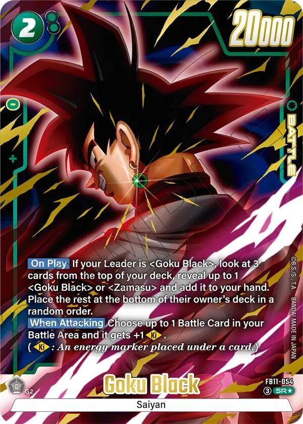 Image for Goku Black - FB11-054 (Alternate Art) (FB11-054) (FB11) - Dragon Ball Super: Fusion World