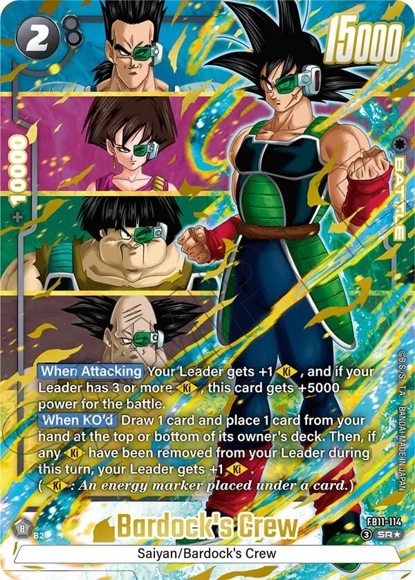 Image for Bardock's Crew - FB11-114 (Alternate Art) (FB11-114) (FB11) - Dragon Ball Super: Fusion World