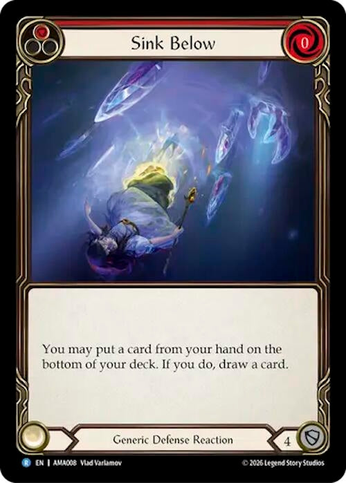 Image for Sink Below (AMA008) (AMA) - Flesh and Blood TCG