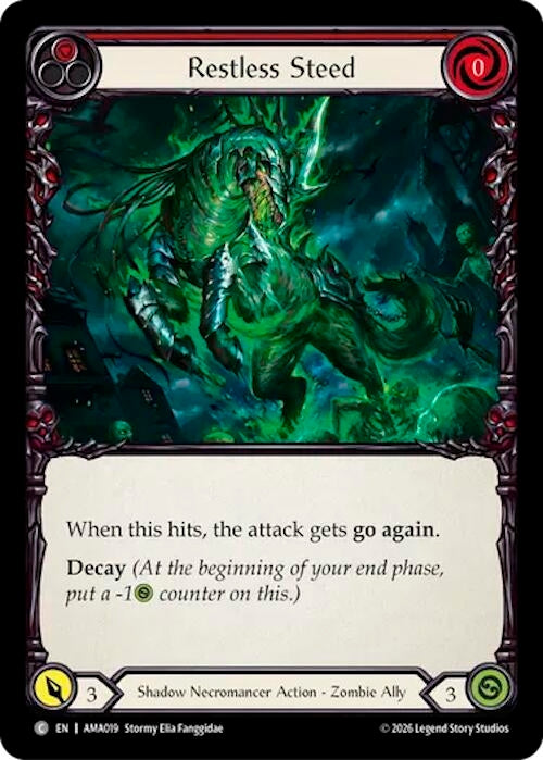 Image for Restless Steed (AMA019) (AMA) - Flesh and Blood TCG