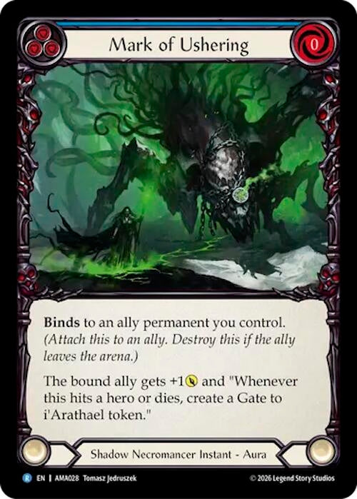 Image for Mark of Ushering (AMA028) (AMA) - Flesh and Blood TCG