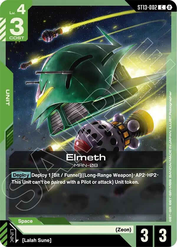 Image for Elmeth (ST13-002) (ST13) - Gundam Card Game