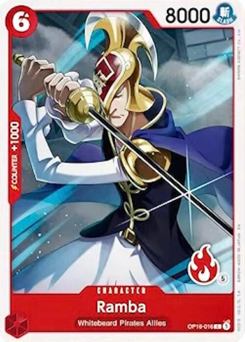 Image for Ramba (Ace Deck) (OP16-016) (SD01) - One Piece Card Game