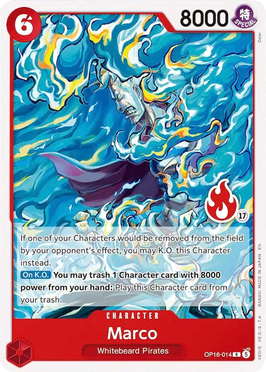 Image for Marco (Ace Deck) (OP16-014) (SD01) - One Piece Card Game