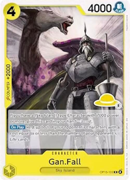 Image for Gan.Fall (Luffy Deck) (OP15-102) (SD01) - One Piece Card Game