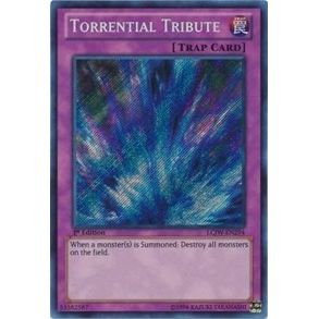 Image for Torrential Tribute (LCJW-EN294) (LC04) - YuGiOh