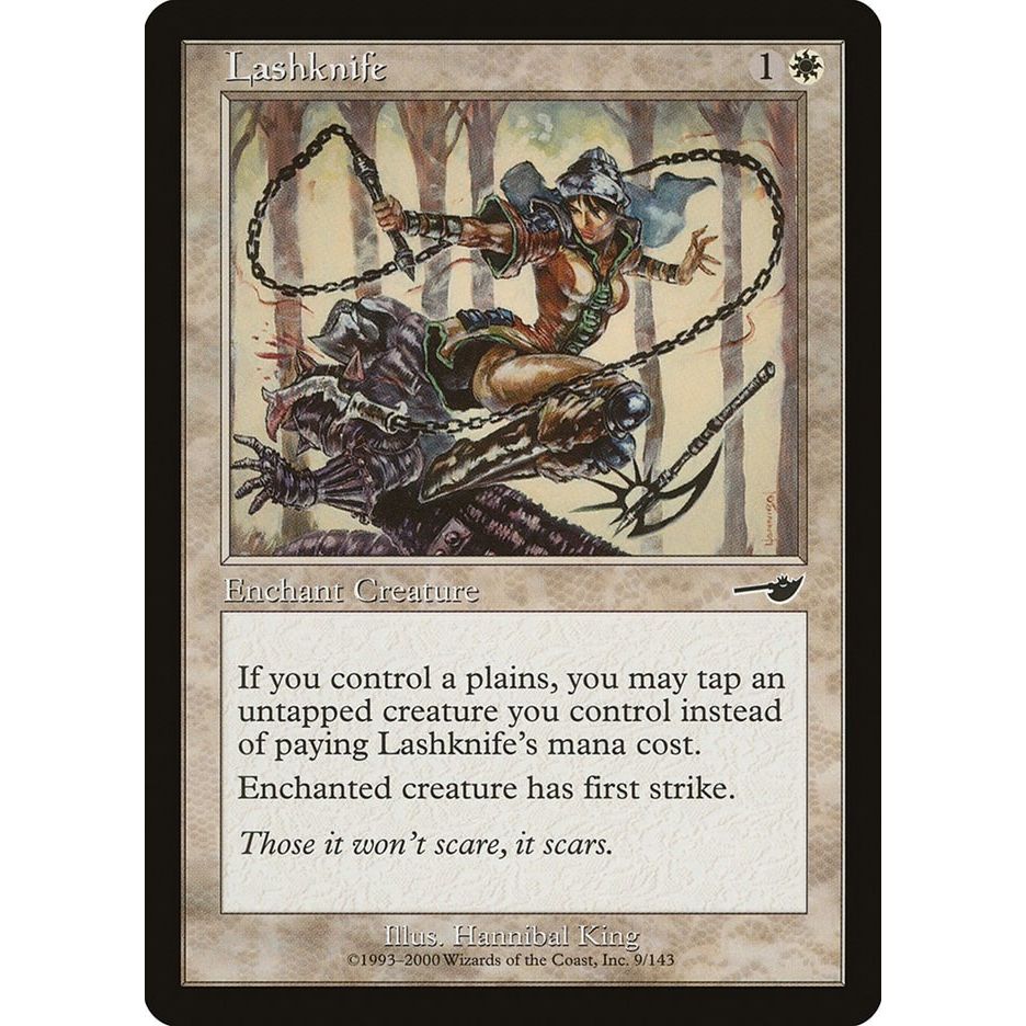 Image for Lashknife (9) (NMS) - Magic: The Gathering