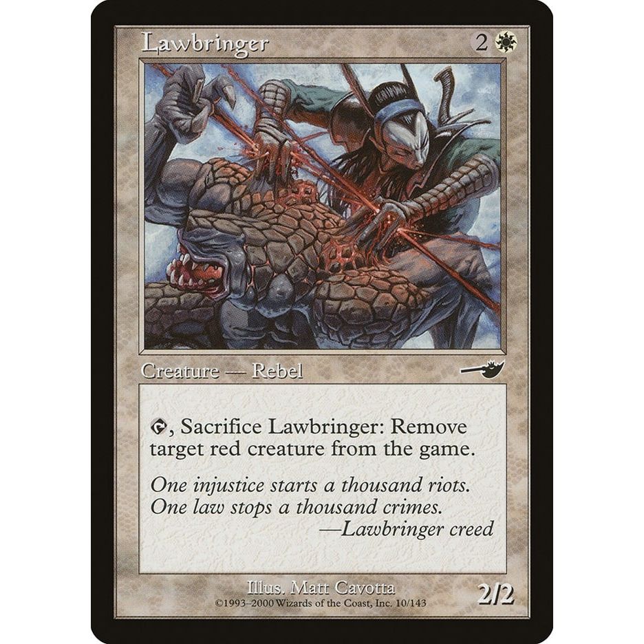 Image for Lawbringer (10) (NMS) - Magic: The Gathering