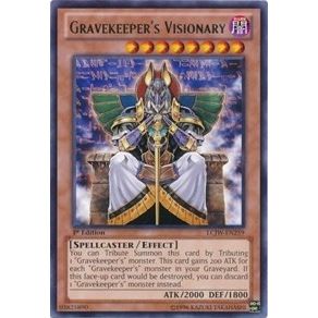 Image for Gravekeeper's Visionary (LCJW-EN259) (LC04) - YuGiOh