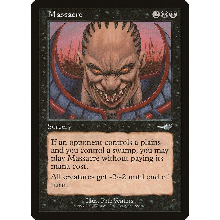 Image for Massacre (58) (NMS) - Magic: The Gathering