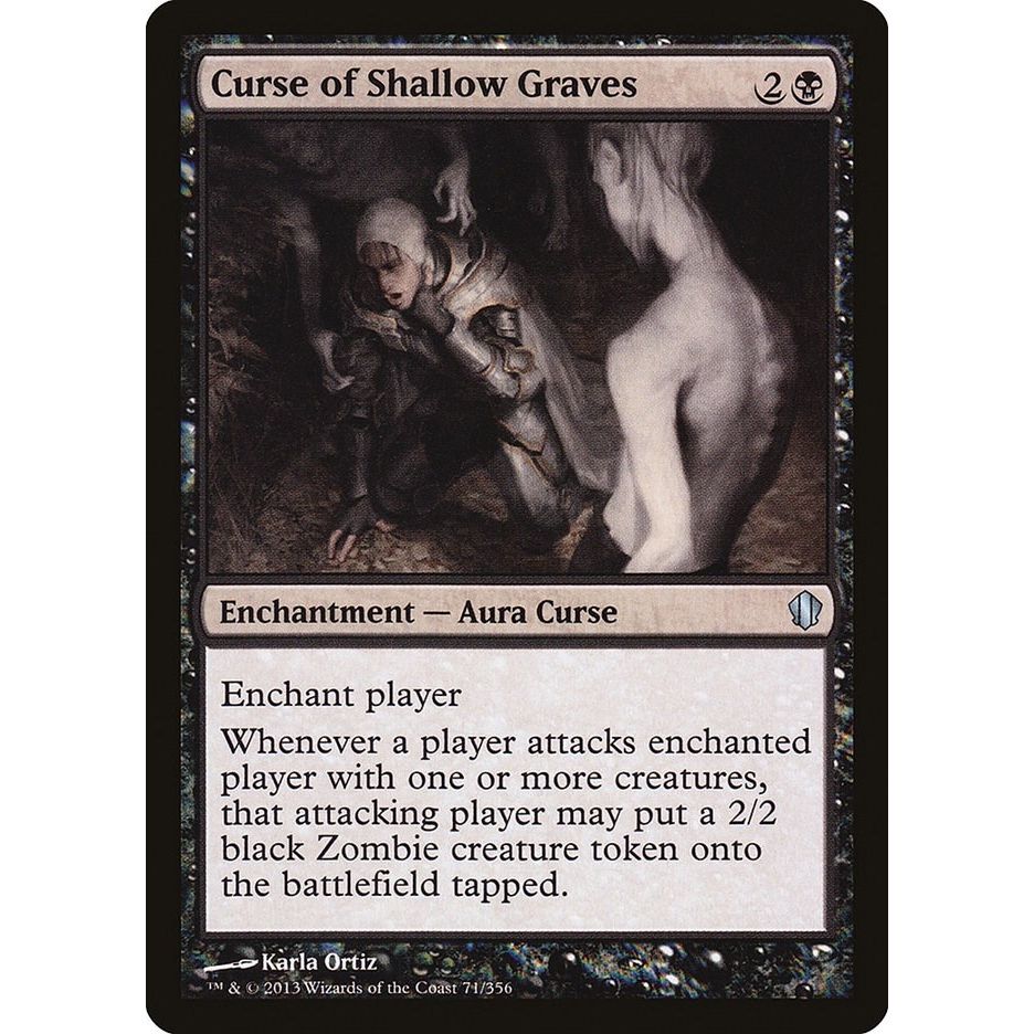 Image for Curse of Shallow Graves (71) (C13) - Magic: The Gathering