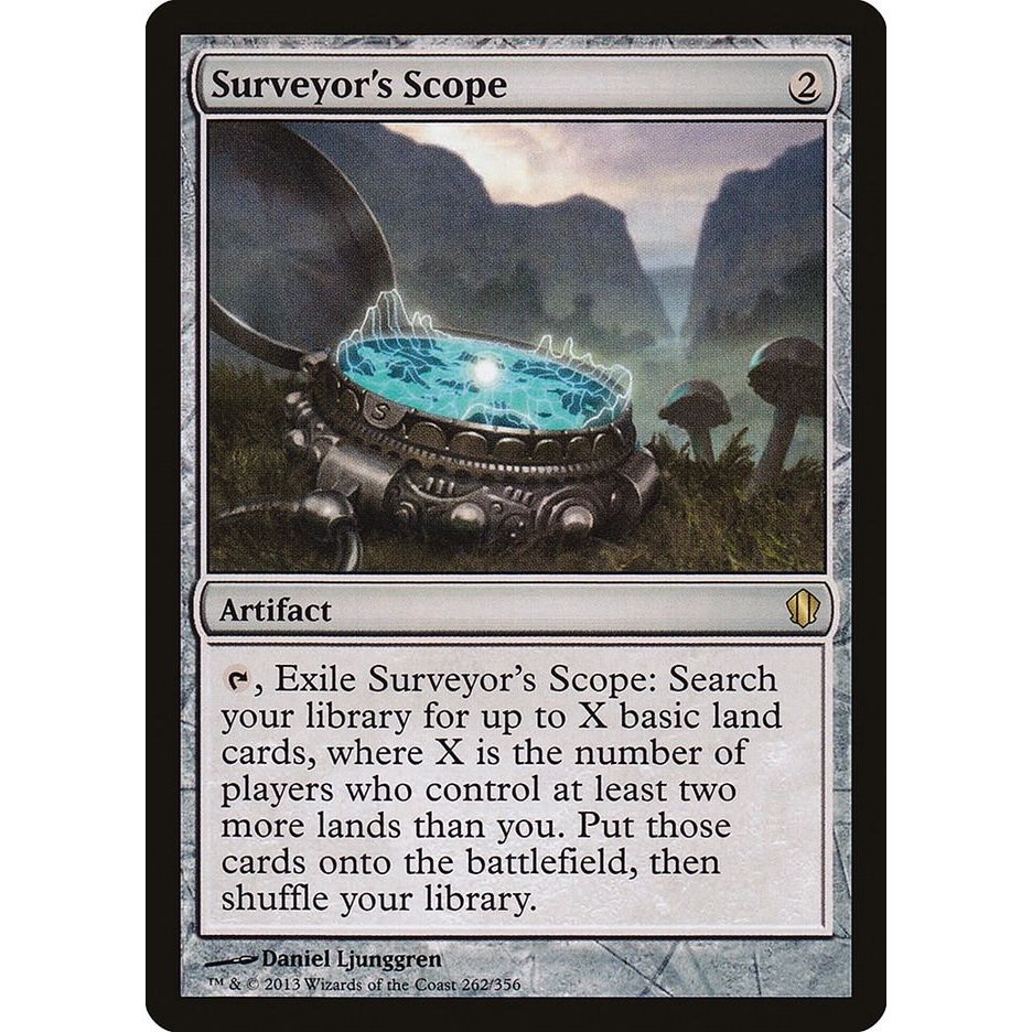 Image for Surveyor's Scope (262) (C13) - Magic: The Gathering