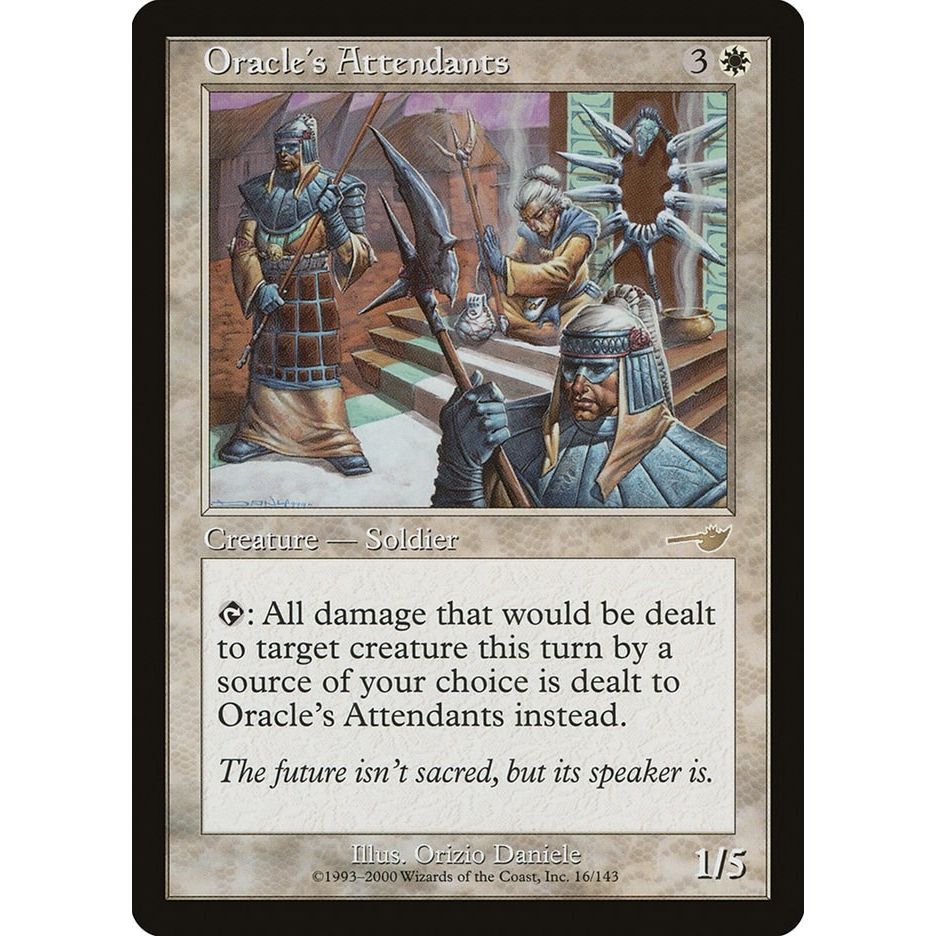 Image for Oracle's Attendants (16) (NMS) - Magic: The Gathering