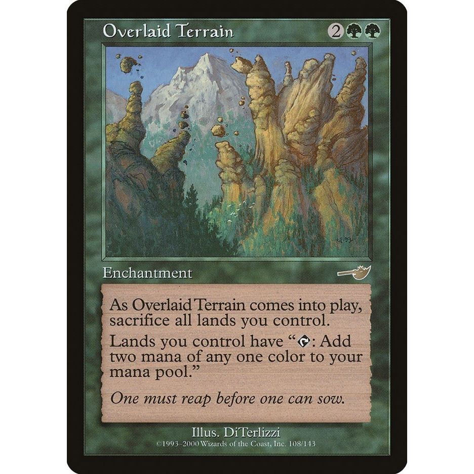 Image for Overlaid Terrain (108) (NMS) - Magic: The Gathering