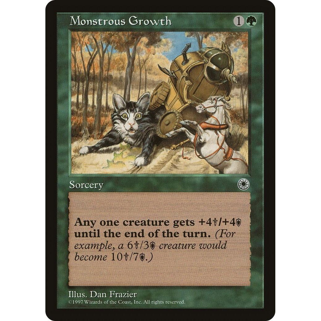 Image for Monstrous Growth (POR) - Magic: The Gathering
