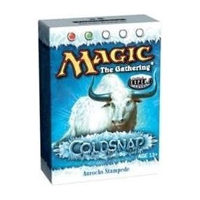 Image for Coldsnap - Aurochs Stampede Precon Theme Deck - Magic: The Gathering