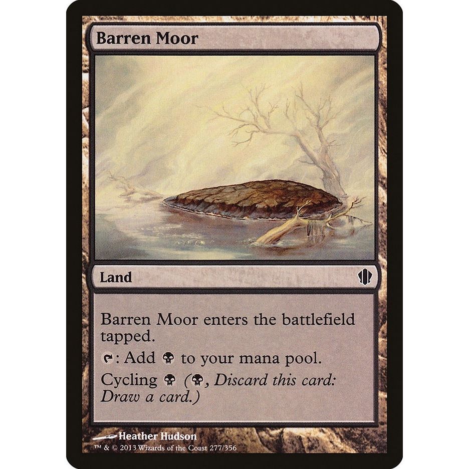 Image for Barren Moor (277) (C13) - Magic: The Gathering