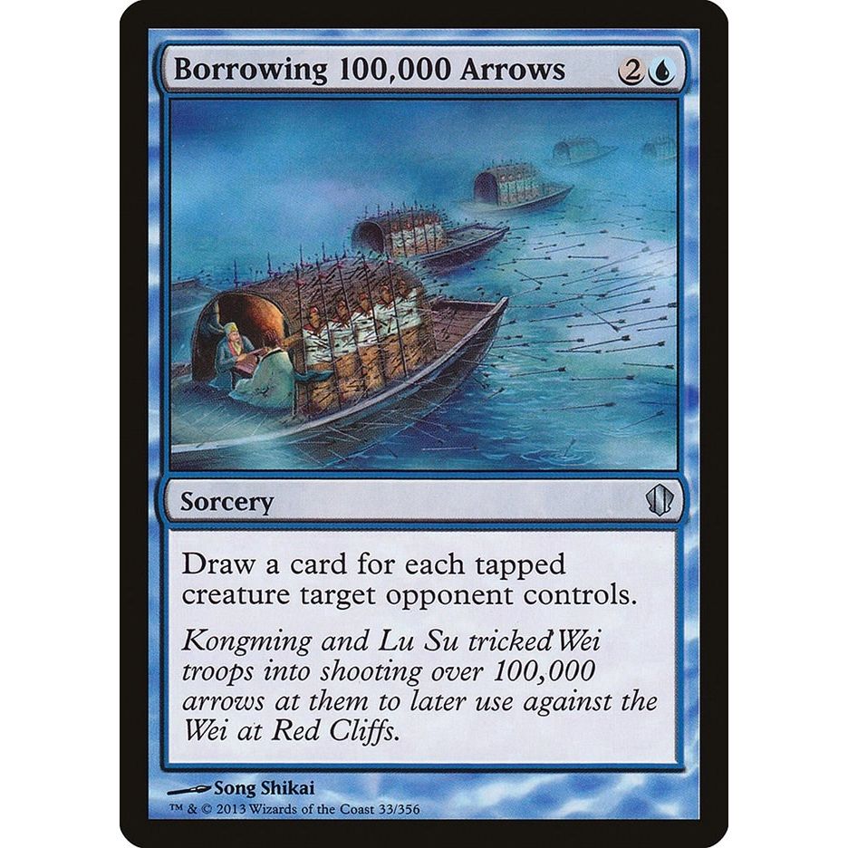 Image for Borrowing 100,000 Arrows (33) (C13) - Magic: The Gathering